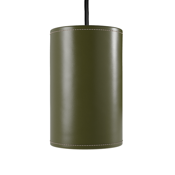 Cylinder Leather Lamp