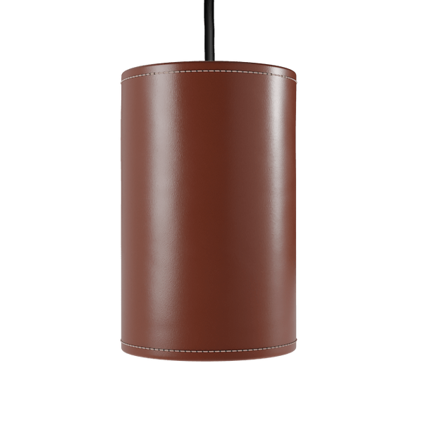 Cylinder Leather Lamp