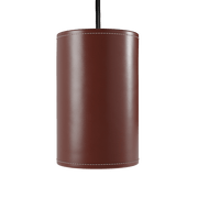 Cylinder Leather Lamp