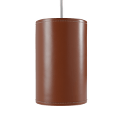 Cylinder Leather Lamp