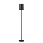 Cylinder Leather Floor Lamp