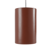 Cylinder Leather Lamp