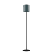 Cylinder Leather Floor Lamp