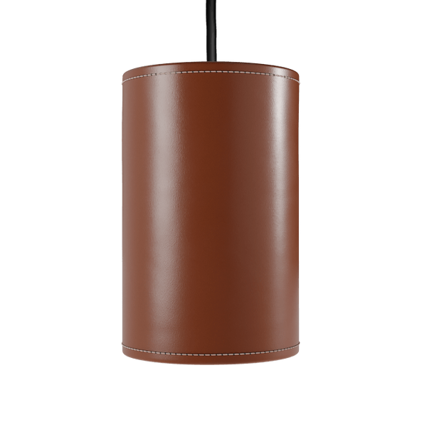 Cylinder Leather Lamp