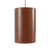 Cylinder Leather Lamp