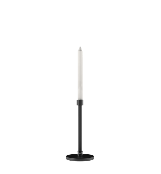 Metal Table Candlestick - Steel Pillar