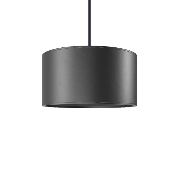 Cylinder Leather Lamp