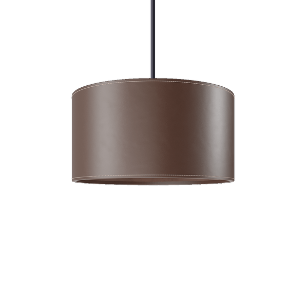 Cylinder Leather Lamp