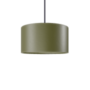 Cylinder Leather Lamp