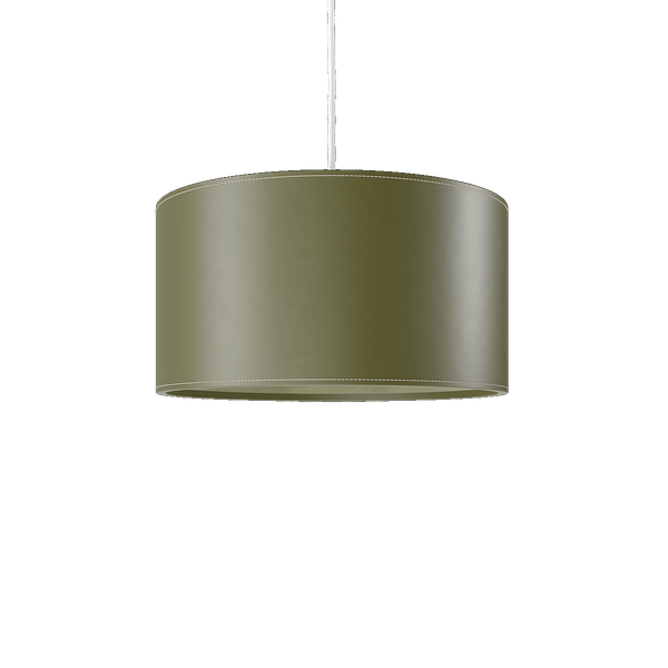 Cylinder Leather Lamp