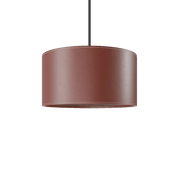 Cylinder Leather Lamp