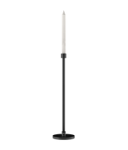 Metal Table Candlestick - Steel Pillar