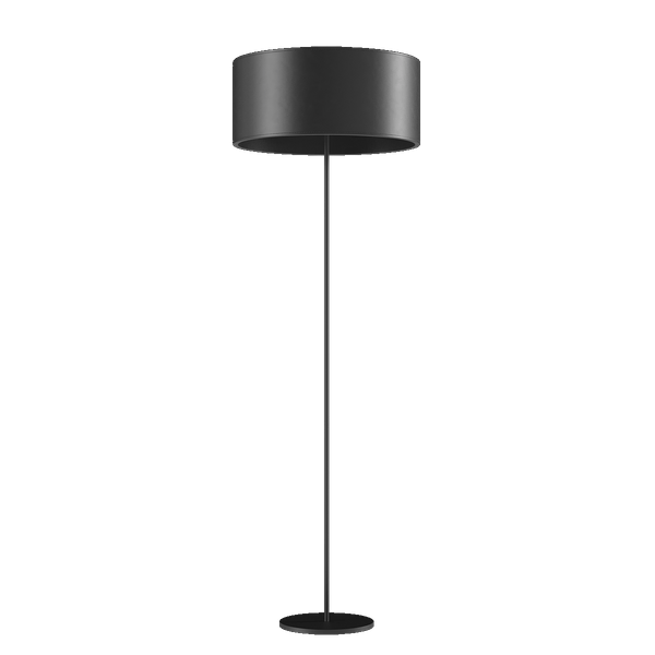 Cylinder Leather Floor Lamp