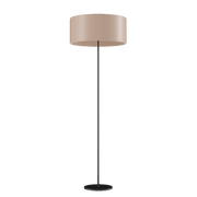 Cylinder Leather Floor Lamp