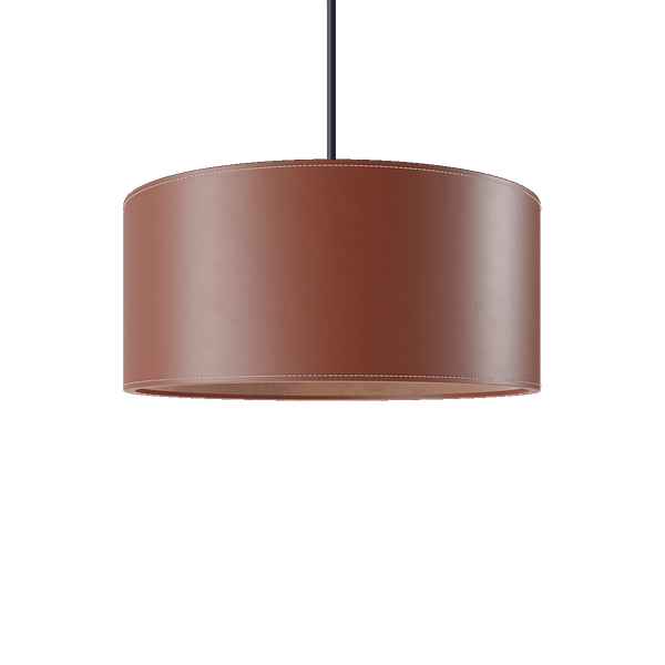 Cylinder Leather Lamp