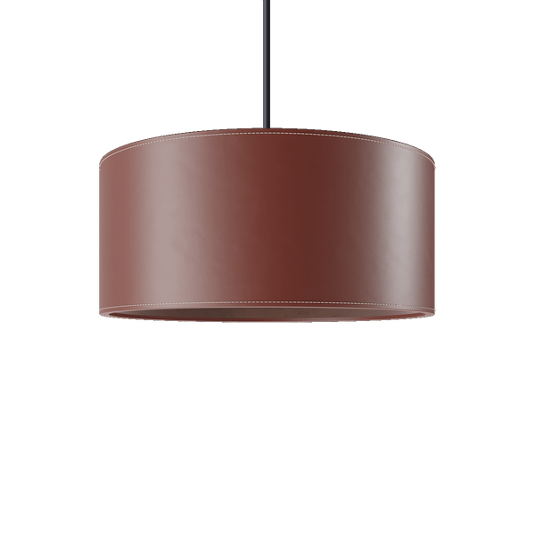 Cylinder Leather Lamp