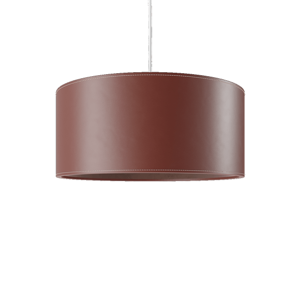 Cylinder Leather Lamp