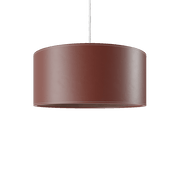 Cylinder Leather Lamp