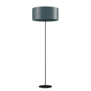 Cylinder Leather Floor Lamp