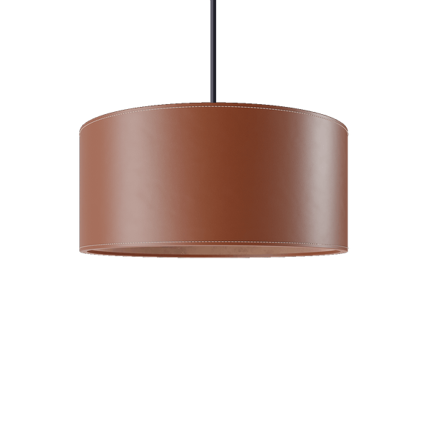 Cylinder Leather Lamp