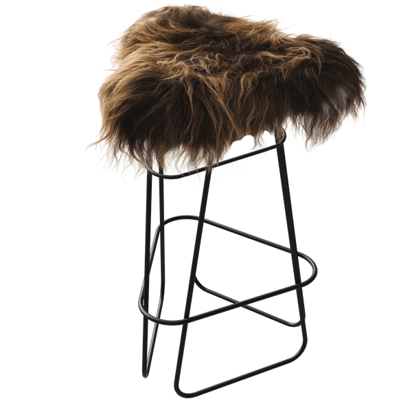 Sheepskin Barstool