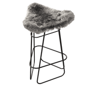 Sheepskin Barstool