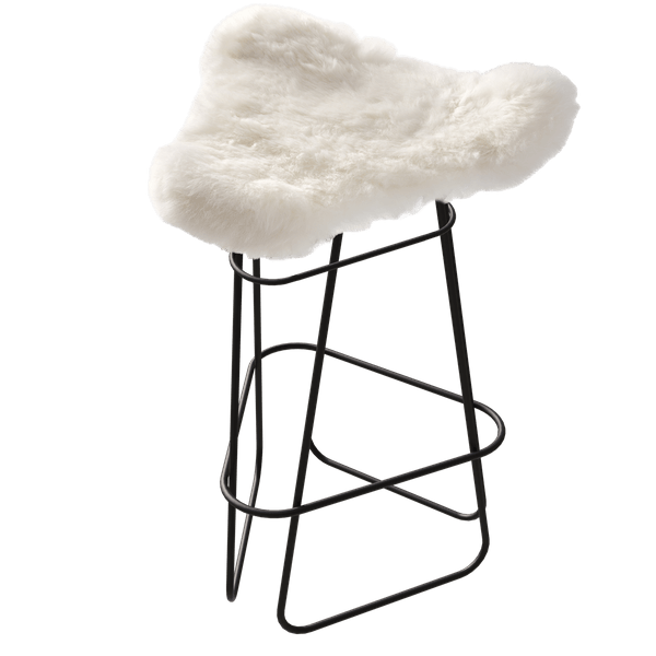 Sheepskin Barstool