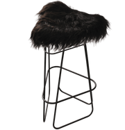 Sheepskin Barstool