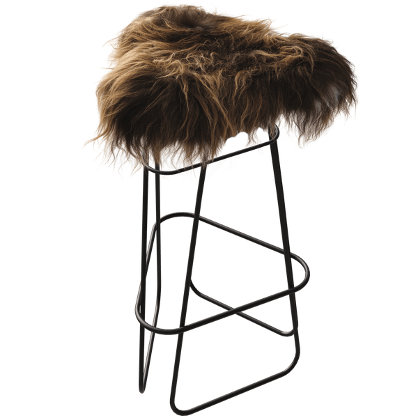 Sheepskin Barstool