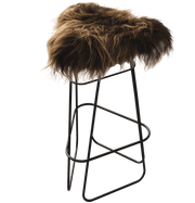 Sheepskin Barstool