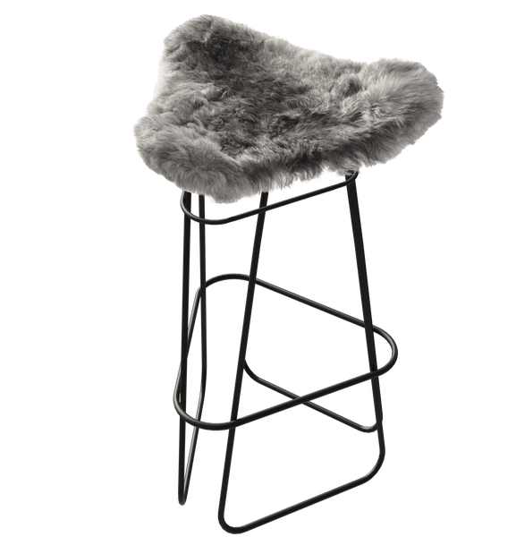 Sheepskin Barstool