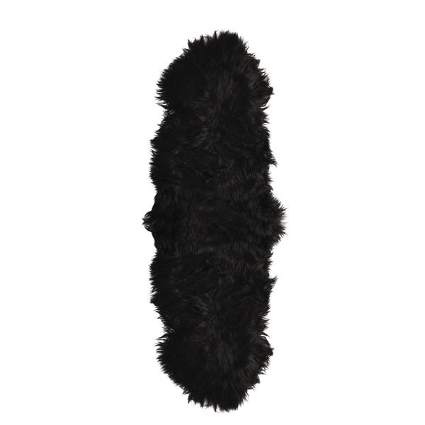 Grand tapis en peau de mouton