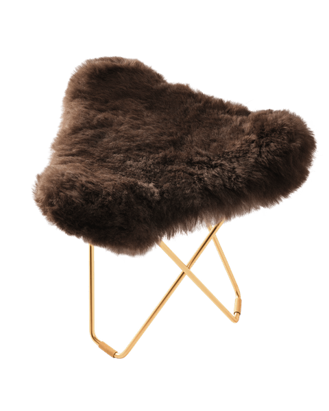 Sheepskin Stool