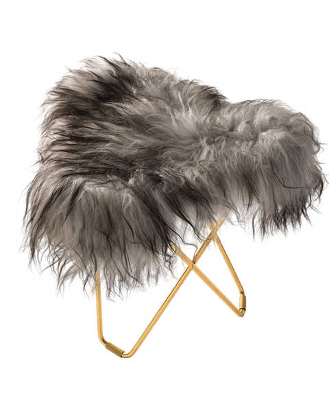 Sheepskin Stool