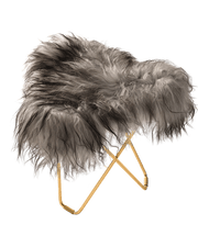 Sheepskin Stool