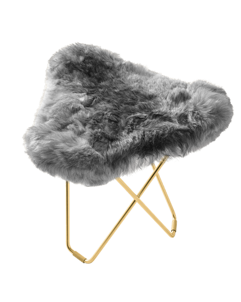 Sheepskin Stool