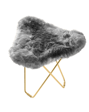 Sheepskin Stool