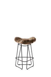 Sheepskin Barstool