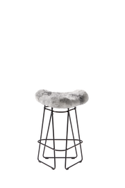 Sheepskin Barstool