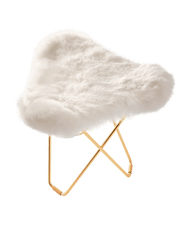 Sheepskin Stool